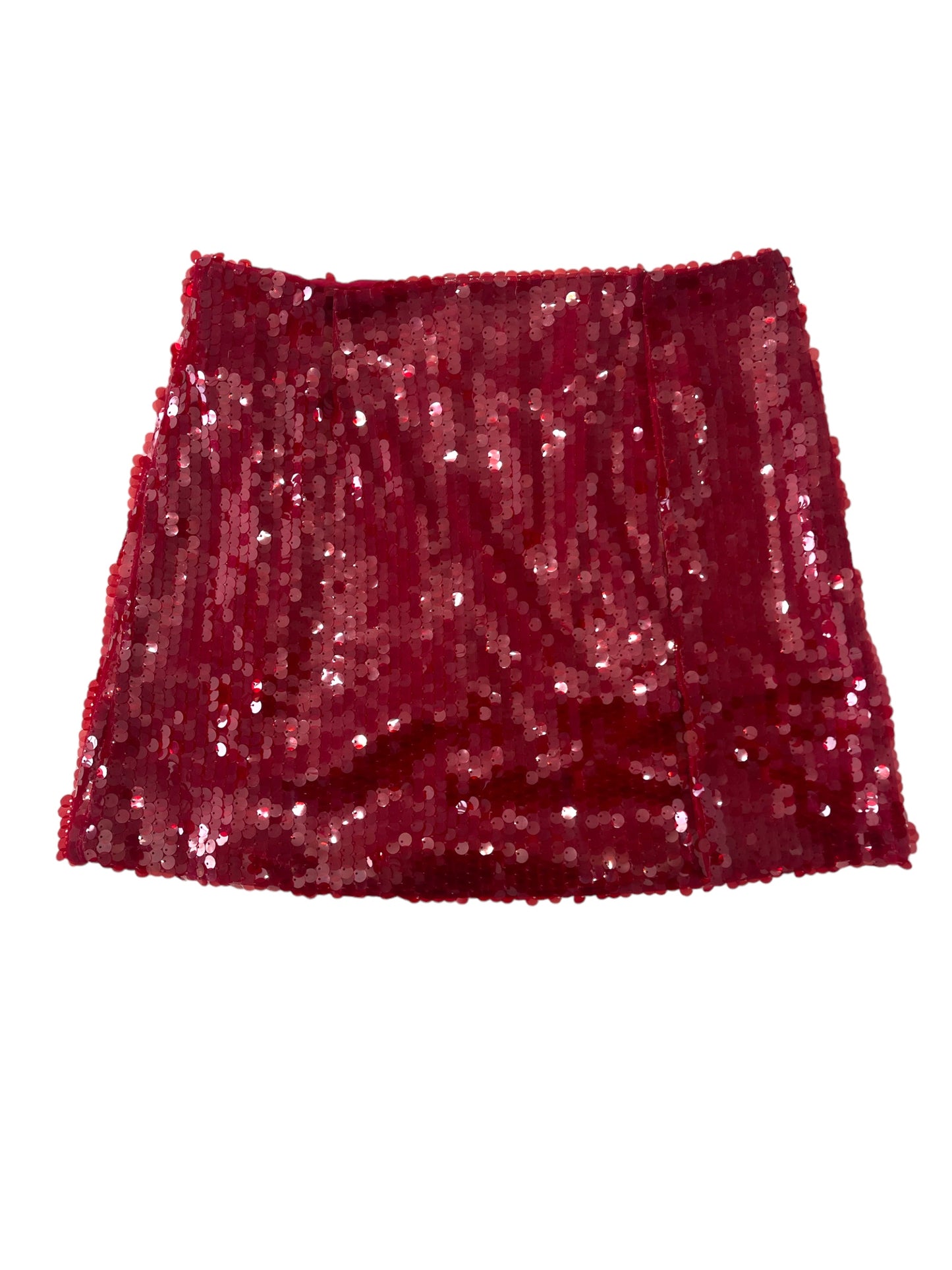 Side slit mini skirt