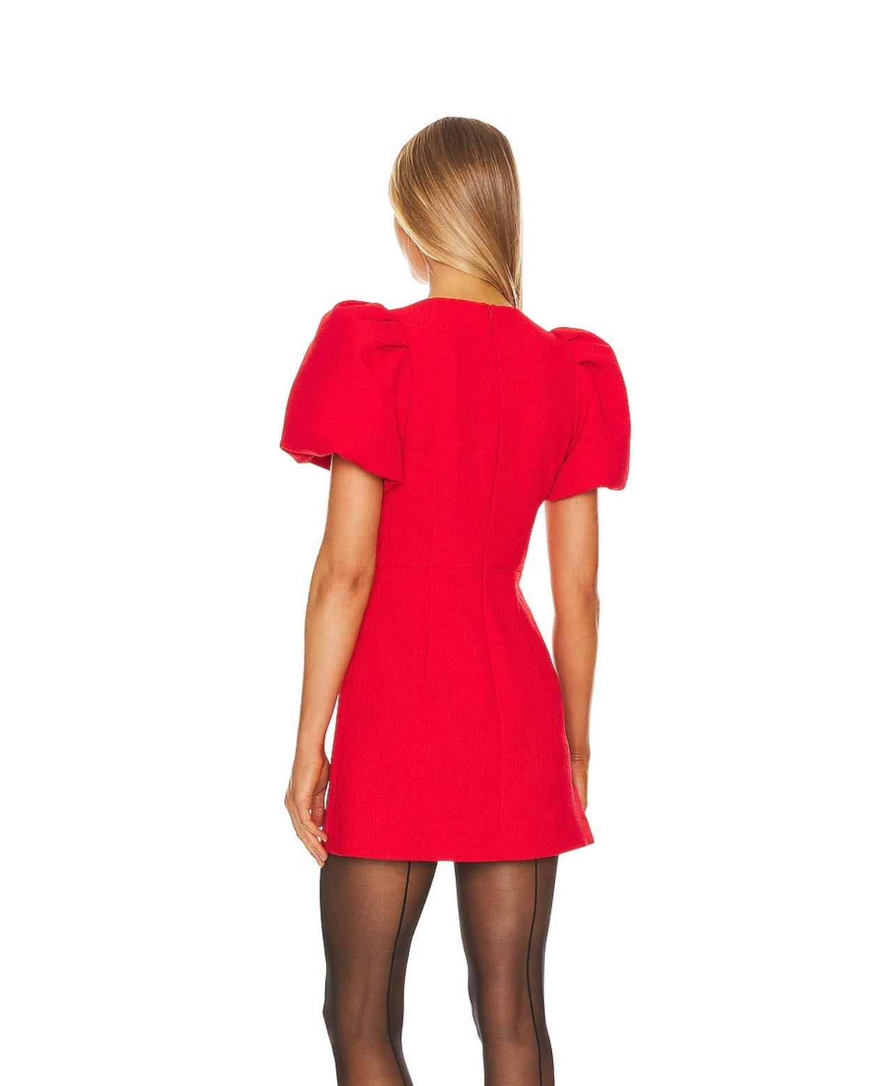 Red mini dress heart accents