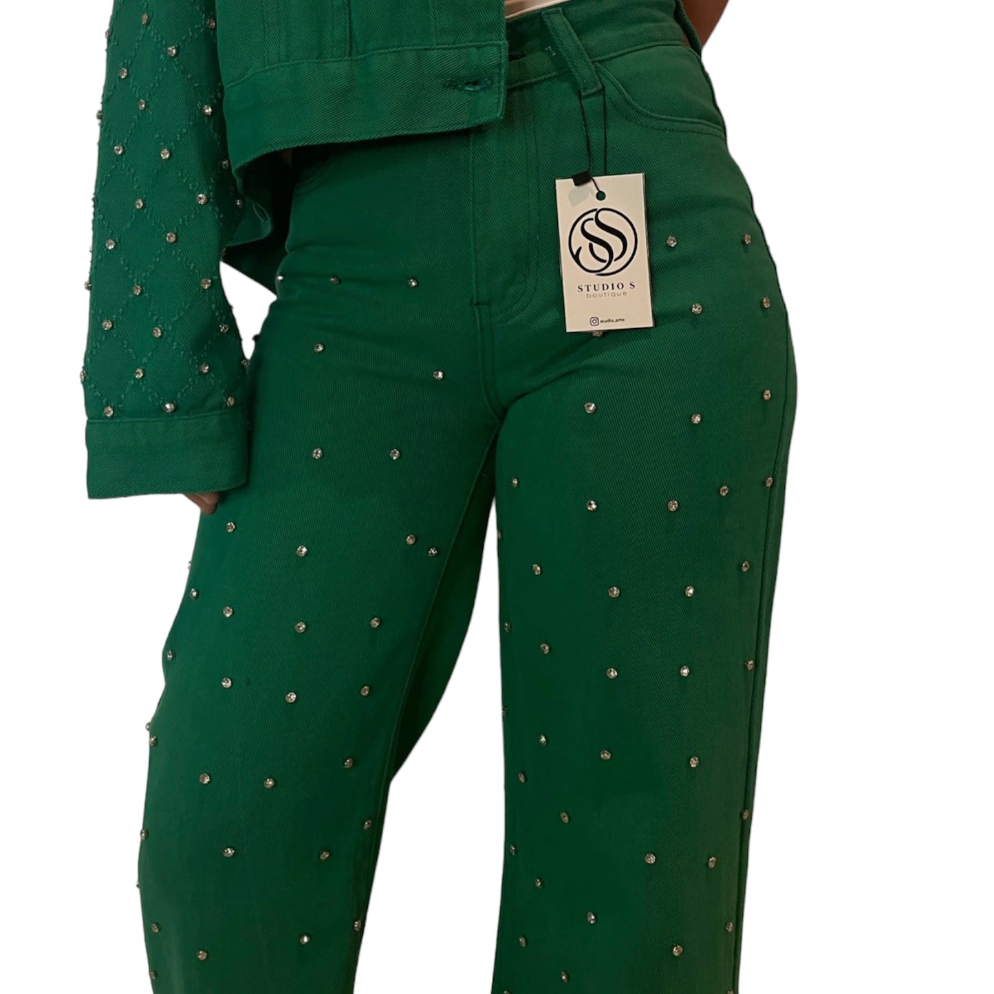 Pantalón de estoperoles
